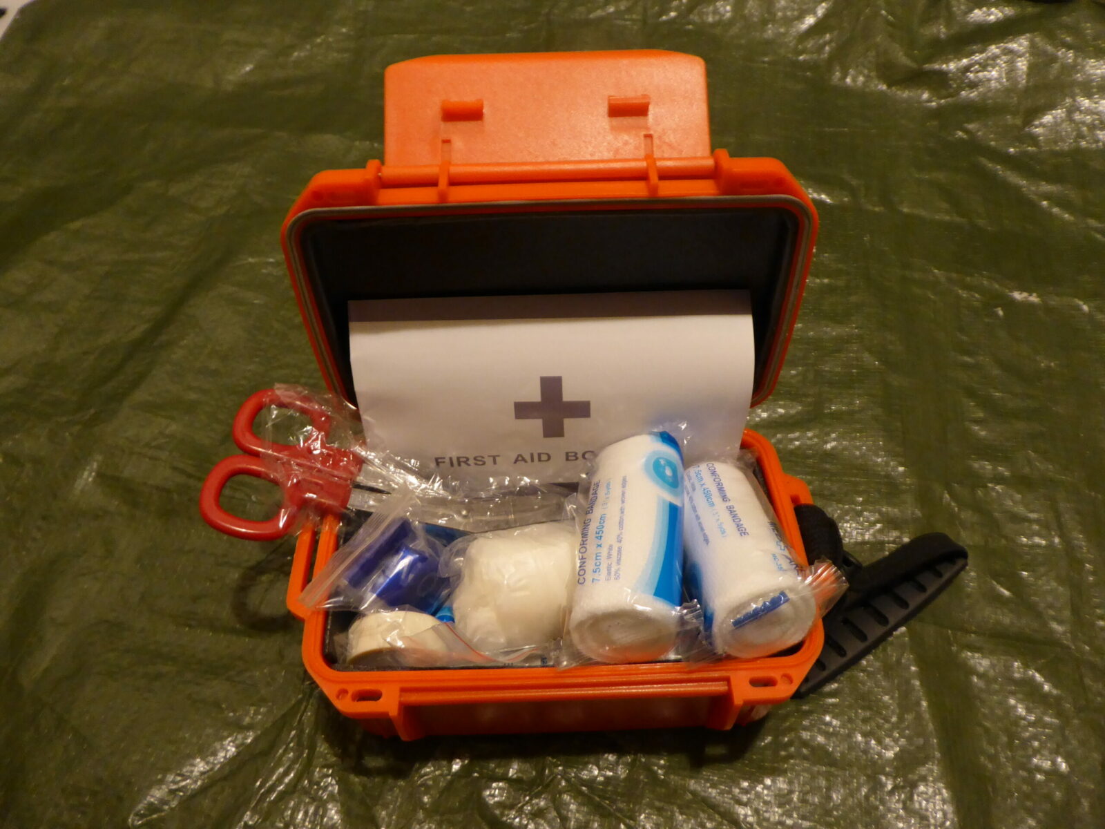 Erste Hilfe Set, Notfall, Survival Medizin, Erste Hilfe, Überleben