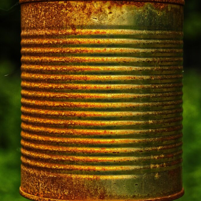 Dosenkocher Müllwunder Dose Konserve Holz