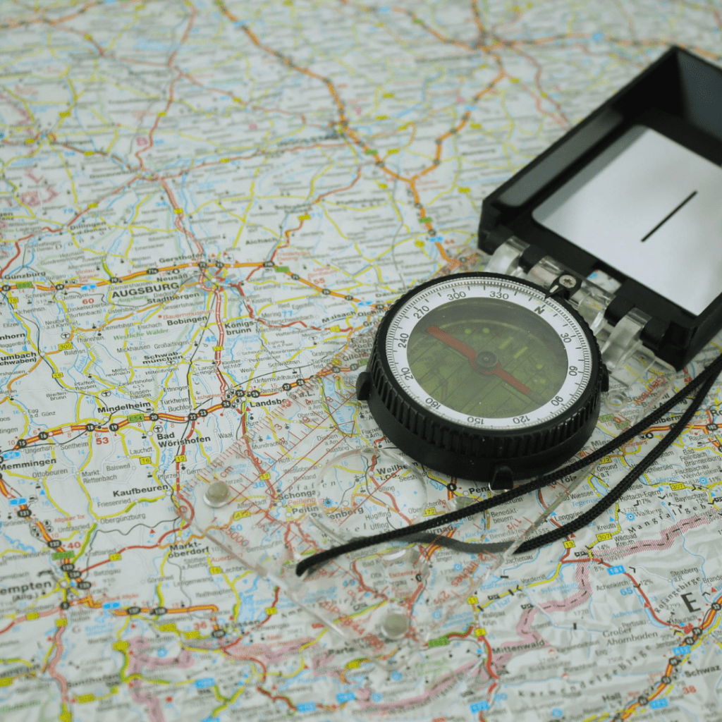 Orientierung mit Kompass und Karte: Die ultimative Anleitung zur Navigation in der Wildnis