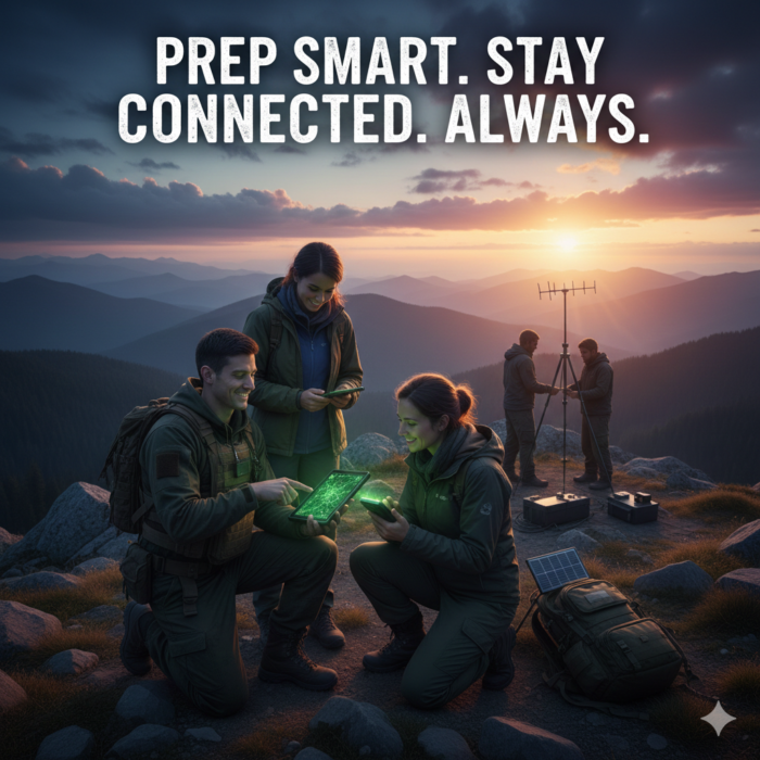 Blackout LoRa Funk Kommunikation Meshtastic Prepping Survival