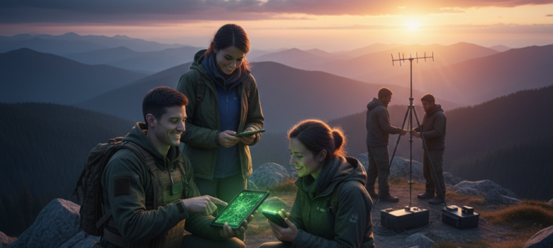 Blackout LoRa Funk Kommunikation Meshtastic Prepping Survival