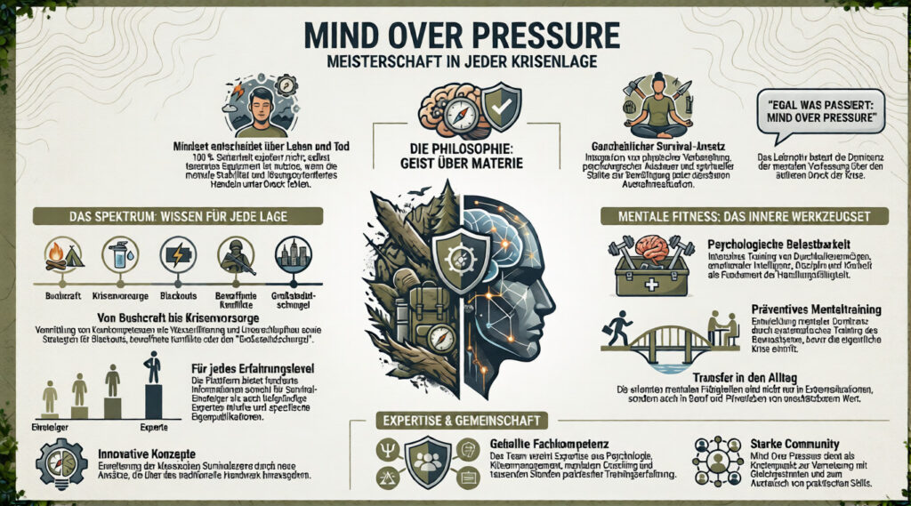 Über Uns Mind Over Pressure, MOP Infos, Survival Prepping Survivalwissen