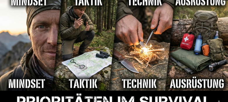 Mindset Taktik Technik Ausrüstung Militärwissen Survival Prepping Mentaltraining Psychologie
