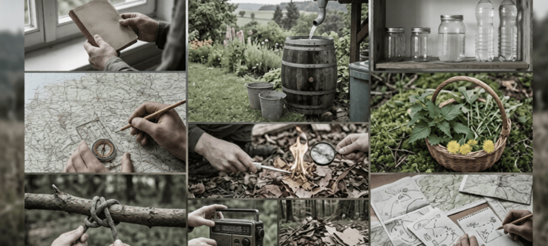 10 kostenlose Prepping Tipps, Krisenvorsorge, Krisenvorbereitung Survival Mindset low Budget