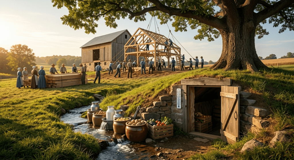 Amish-Autarkie: Alternativen zur Energiekrise und Abhängigkeit durch externe Versorgung