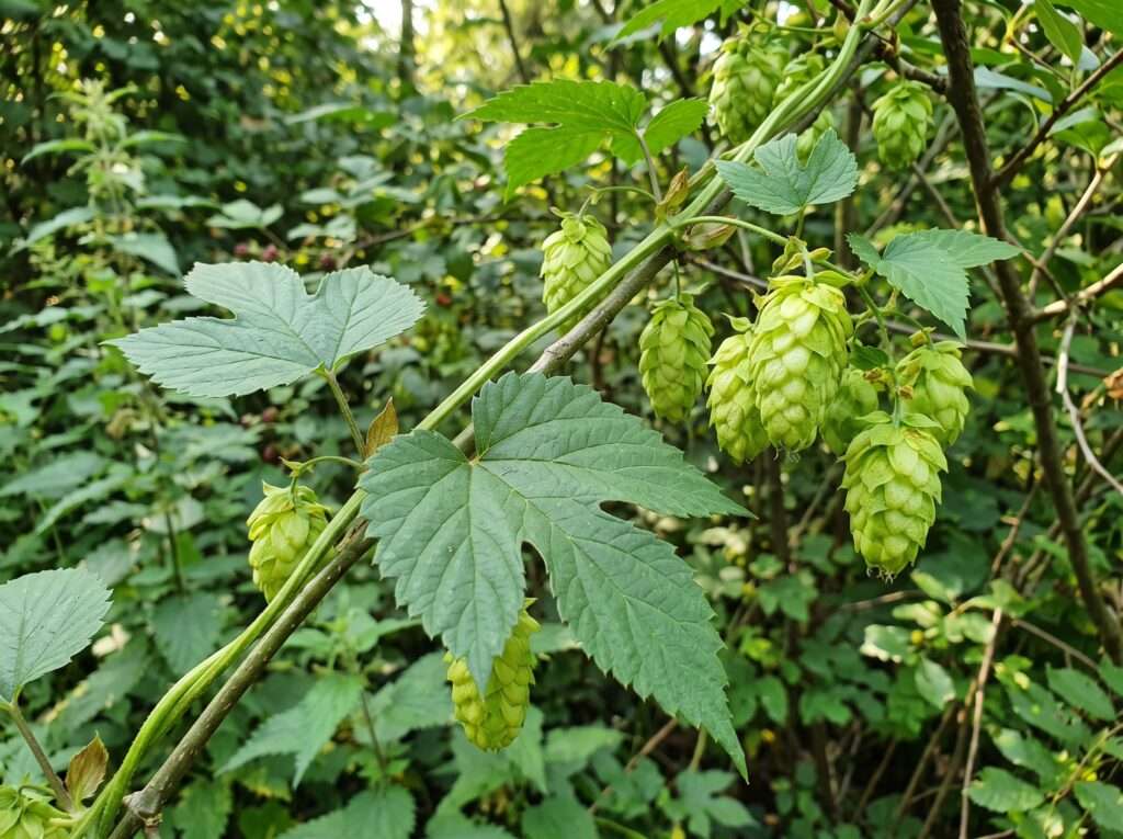 Echter Hopfen (Humulus lupulus) – Stress-Antidot, Heilpflanze und Genussmittel