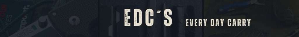 EDC every day carry Ausrüstung Checklisten banner